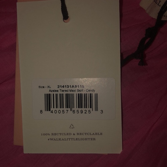 SOLD BNWT Spell azalea maxi skirt XL - Picture 6 of 8